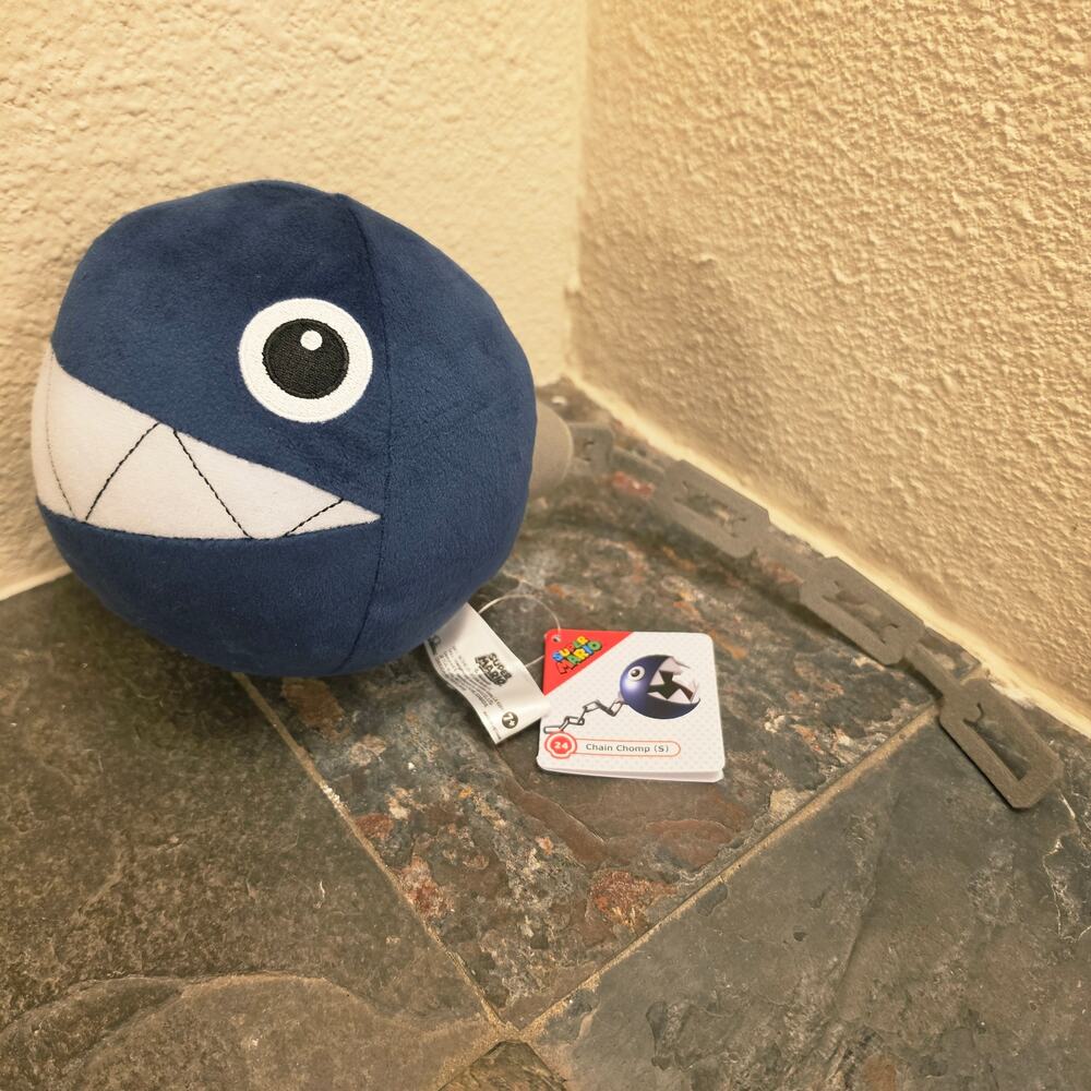 Plush - Chain Chomp 6-inch (NEW) - Super Mario - Nintendo